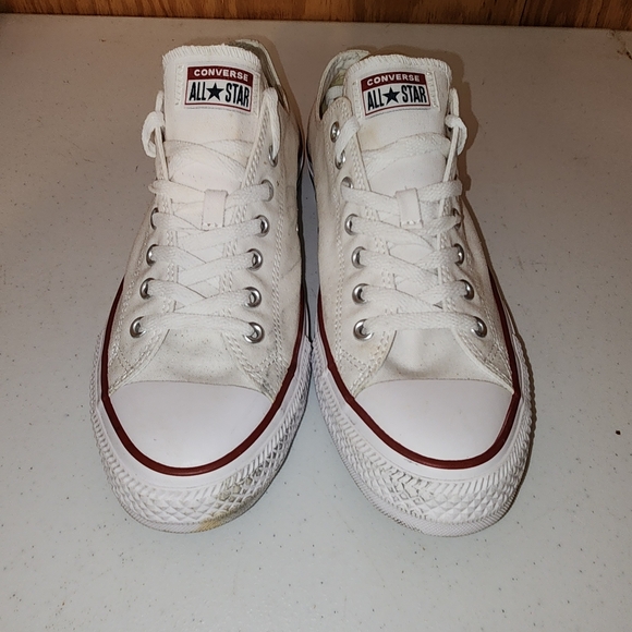 Converse Other - Converse Chuck Taylor All Star Men Low Top White Canvas Casual Shoes Sz M11 W13